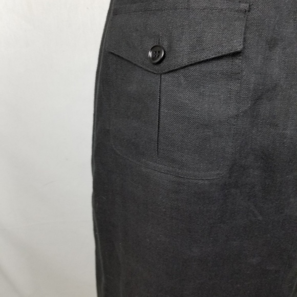 Linen Talbots Linen Skirt - Picture 4 of 6